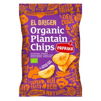 Chips de plantain bio au paprika 1