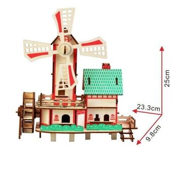 Kit de construction Lucky Windmill couleur 4