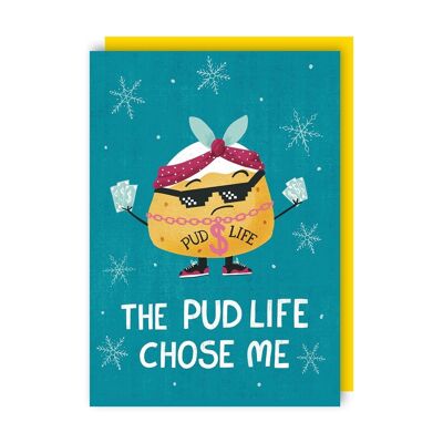 Pud Life Christmas Card confezione da 6