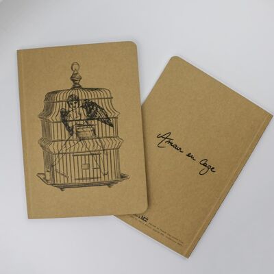 Caged Love Notebook