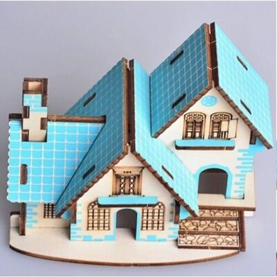 Kit de construcción Villa Azul-pequeño