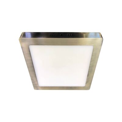 DOWNLIGHT SUPERFICIE CUADRADO LED 6W 4000K CUERO