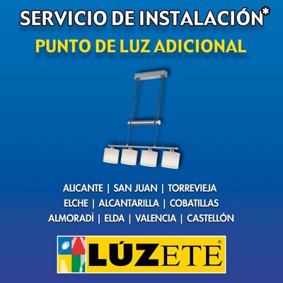 INSTALACIóN PUNTO DE LUZ ADICIONAL