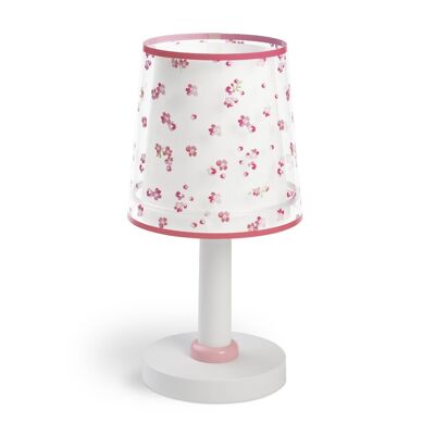 LámparaDE MESA INFANTIL DREAM FLOWERS E14 ROSA