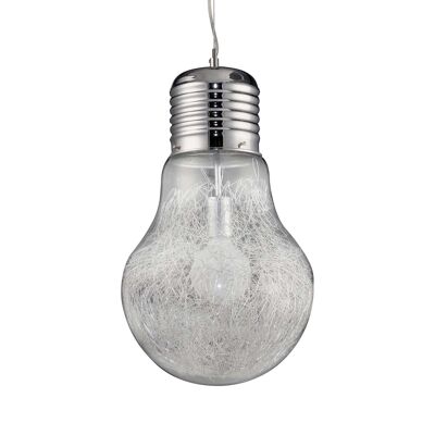 LámparaCOLGANTE BULB ACERO