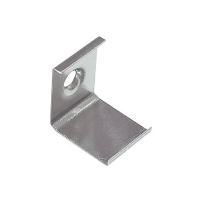 GRAPA DE SUJECIóN DE ALUMINIO PARA PERFIL ESQUINERO