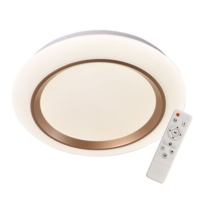 PlafónDE TECHO LED AVENUE 58W REGULABLE BRONCE