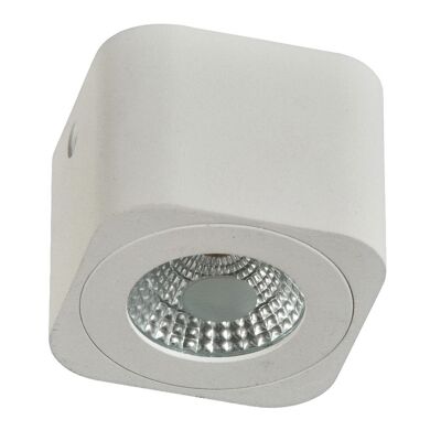 FOCO SUPERFICIE  LED CUADRADO 6W 4000K