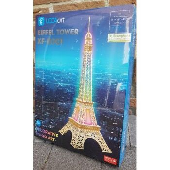 Kit de construction Tour Eiffel super grande (106 cm.) avec éclairage 2