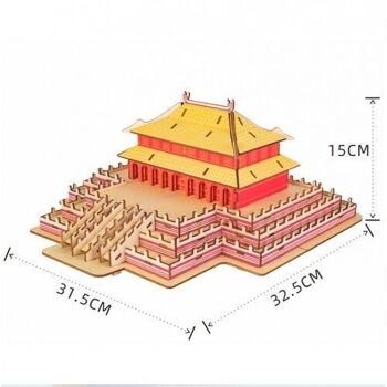 Kit de construction La salle de l'harmonie suprême (Pékin) 4