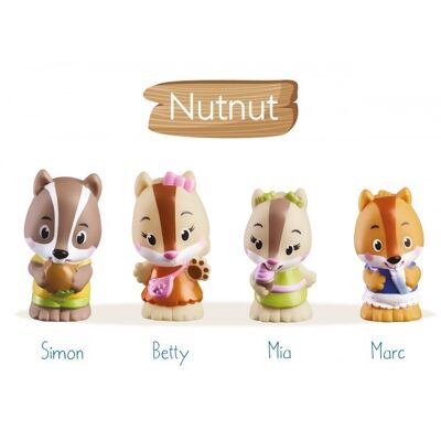 Klorofil playset famiglia NutNut