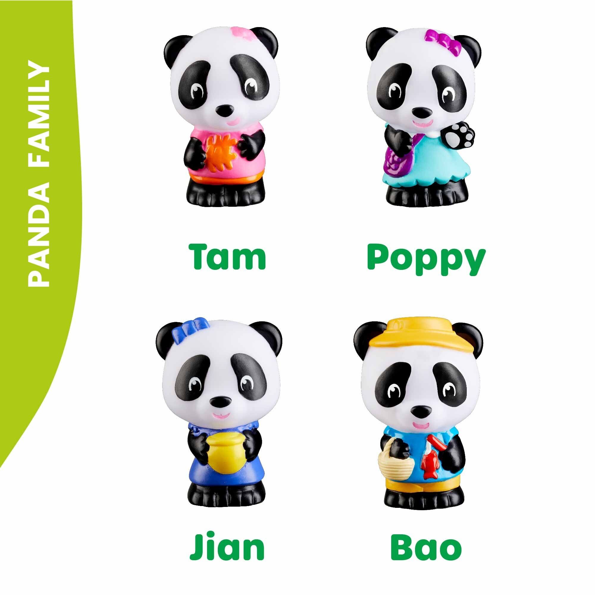 Klorofil playset famiglia Panda