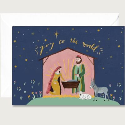 Christmas card "Nativity"
