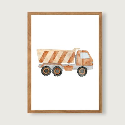 Poster tipper A4 | printed | kids poster