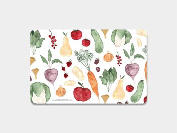 Planche Snack "Fruits et Légumes" 2