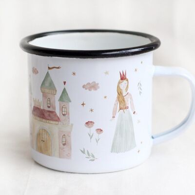 Enamel mug Princess