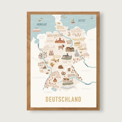 Poster Deutschland A3