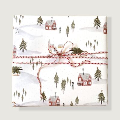 Wrapping paper "Winter Wonderland"