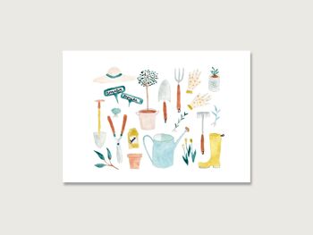 Carte postale | "l'amour du jardin" 2