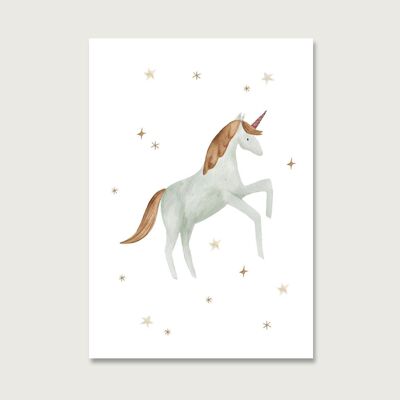 Postcard "Unicorn"
