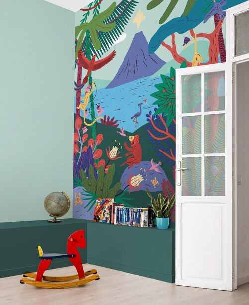 Papier peint panoramique Maravilhas - couleurs (2 x 2,60 m)
