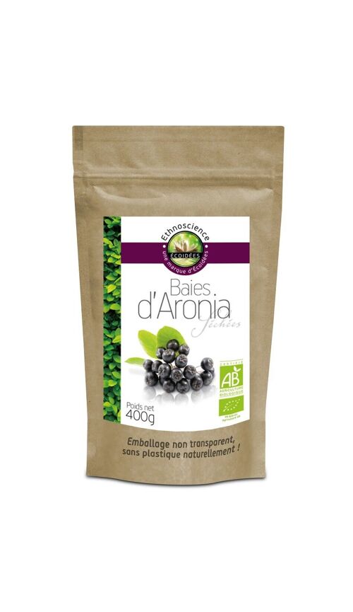 Baies d'aronia séchées BIO-400