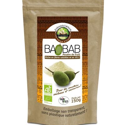 Polvere di frutto di baobab BIOLOGICO E GIUSTO