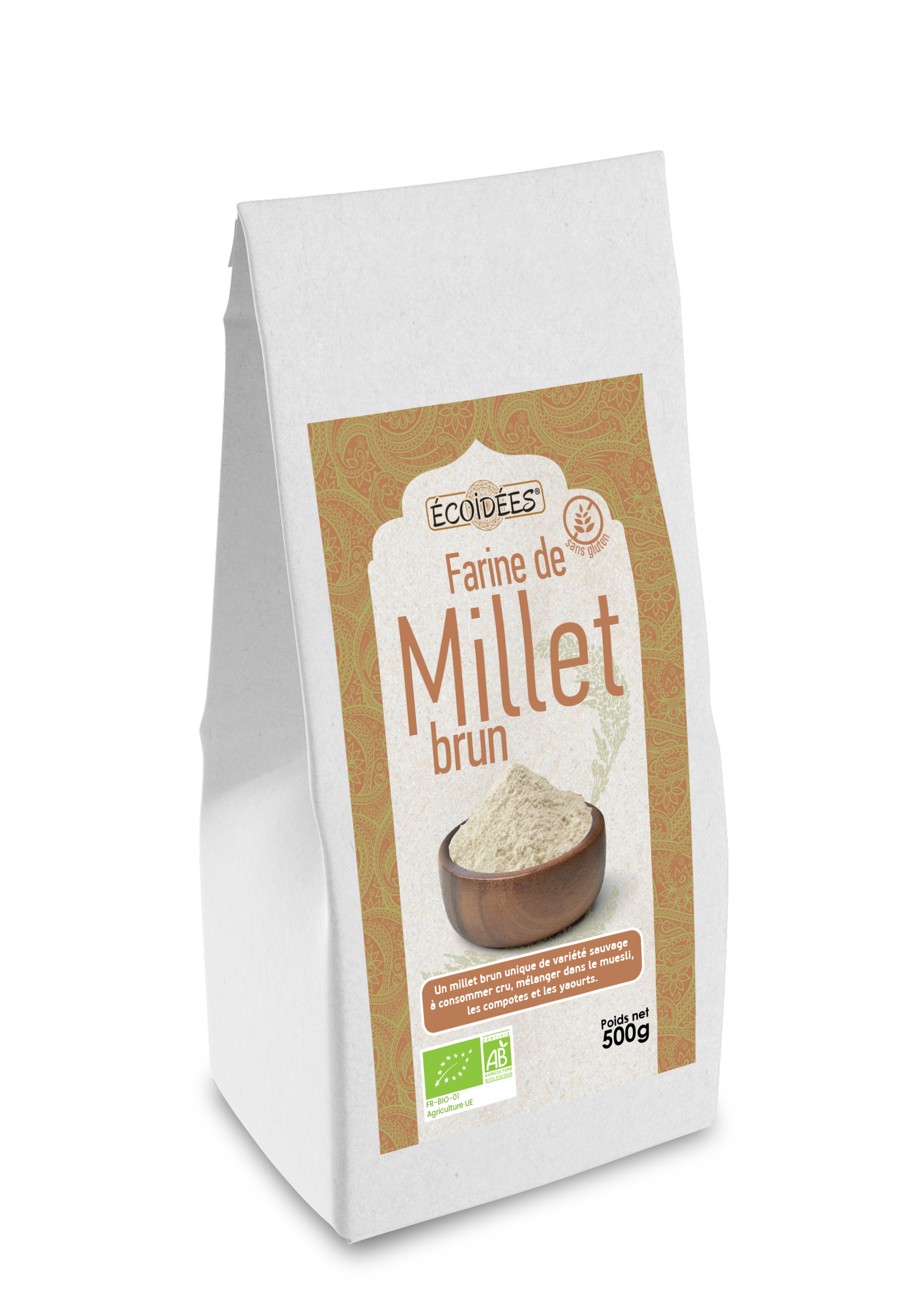 Farine de millet brun BIO