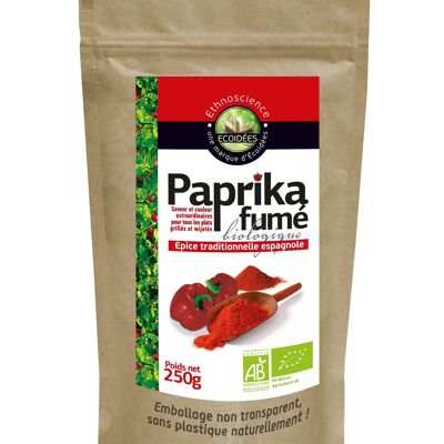 Paprika fumé en poudre BIO recharge