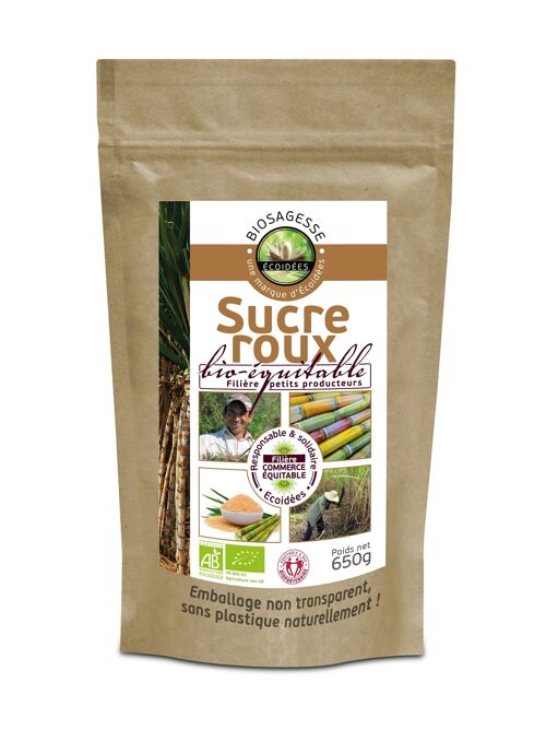 Sucre de canne roux BIO & EQUITABLE