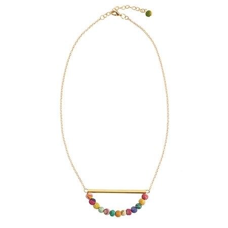 Kantha Necklace Half Moon