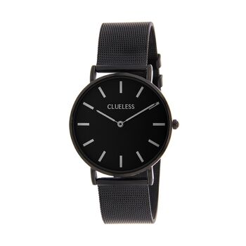 MONTRE-CLASSIC - ACIER MESH NOIR / NOIR | BCL10004-005 2