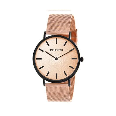 WATCH-CLASSIC - STEEL MESH ROSE GOLD / BLACK | BCL10004-304
