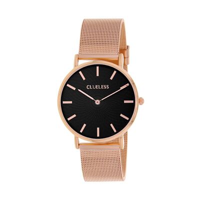 MONTRE-CLASSIC - ACIER MESH ROSE DORÉ / ROSE DORÉ | BCL10004-803