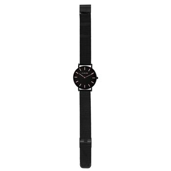 MONTRE-CLASSIC - ACIER MESH NOIR / NOIR | BCL10004-903 5