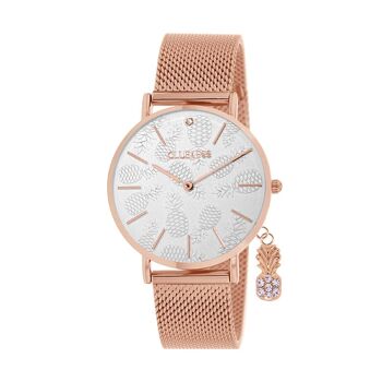 MONTRE-CHARMING - ACIER MESH ROSE DORÉ /  ROSE | BCL10224-001 2