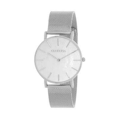 MONTRE-CLASSIC -ACIER MESH ARGENTE/ARGENTE |BCL10234-201