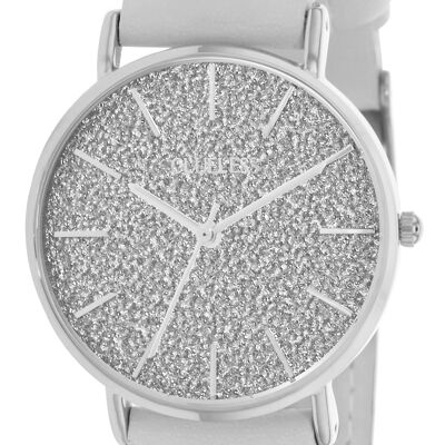 MONTRE-DÉCO - ACIER MESH ARGENTÉ / GRIS | BCL10452-204