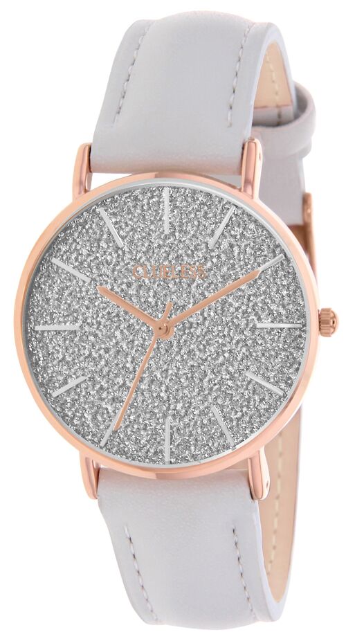 MONTRE-DÉCO - ACIER MESH ROSE / GRIS | BCL10452-804