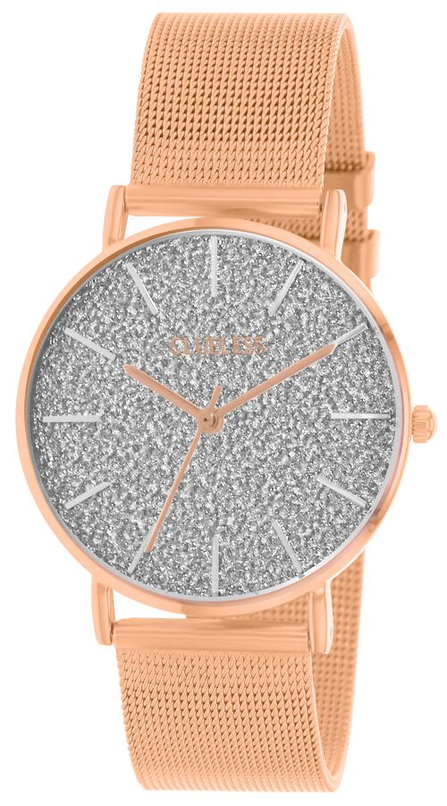 MONTRE-DÉCO - ACIER MESH ROSE / ROSE | BCL10454-804