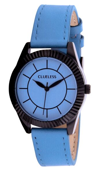 MONTRE-CLASSIC -CUIR Noir/Bleu |BCL10672-008 1