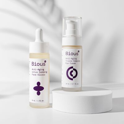 Bious Triple Complex Eye Cream + Ultra Calming Face Elixir