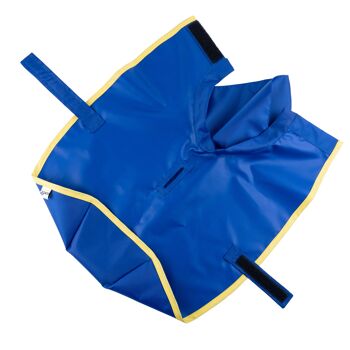 Groc Groc Lola Manteau de pluie pour chien Vivid Blue - XL4 4