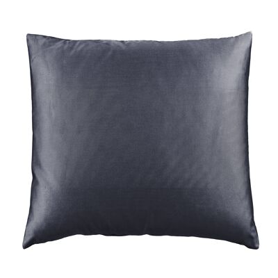 Pillow, Cotton Satin, Dark Grey