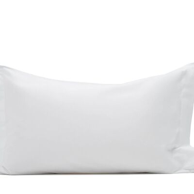 Set Of 2 Pillowcases, Cotton Satin, White