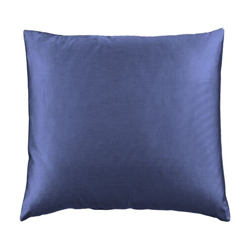 Pillow, Cotton Satin, Blue