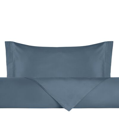 Duvet Set, Cotton Satin, Iron Grey