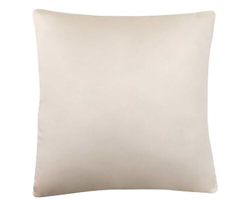 Pillow, Cotton Satin, Cream
