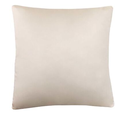 Pillow, Cotton Satin, Cream