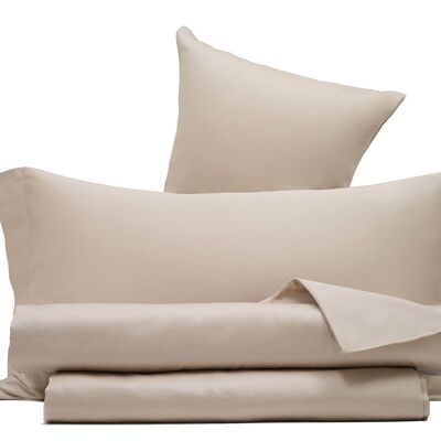 Sheets Set, Cotton Satin, Sand